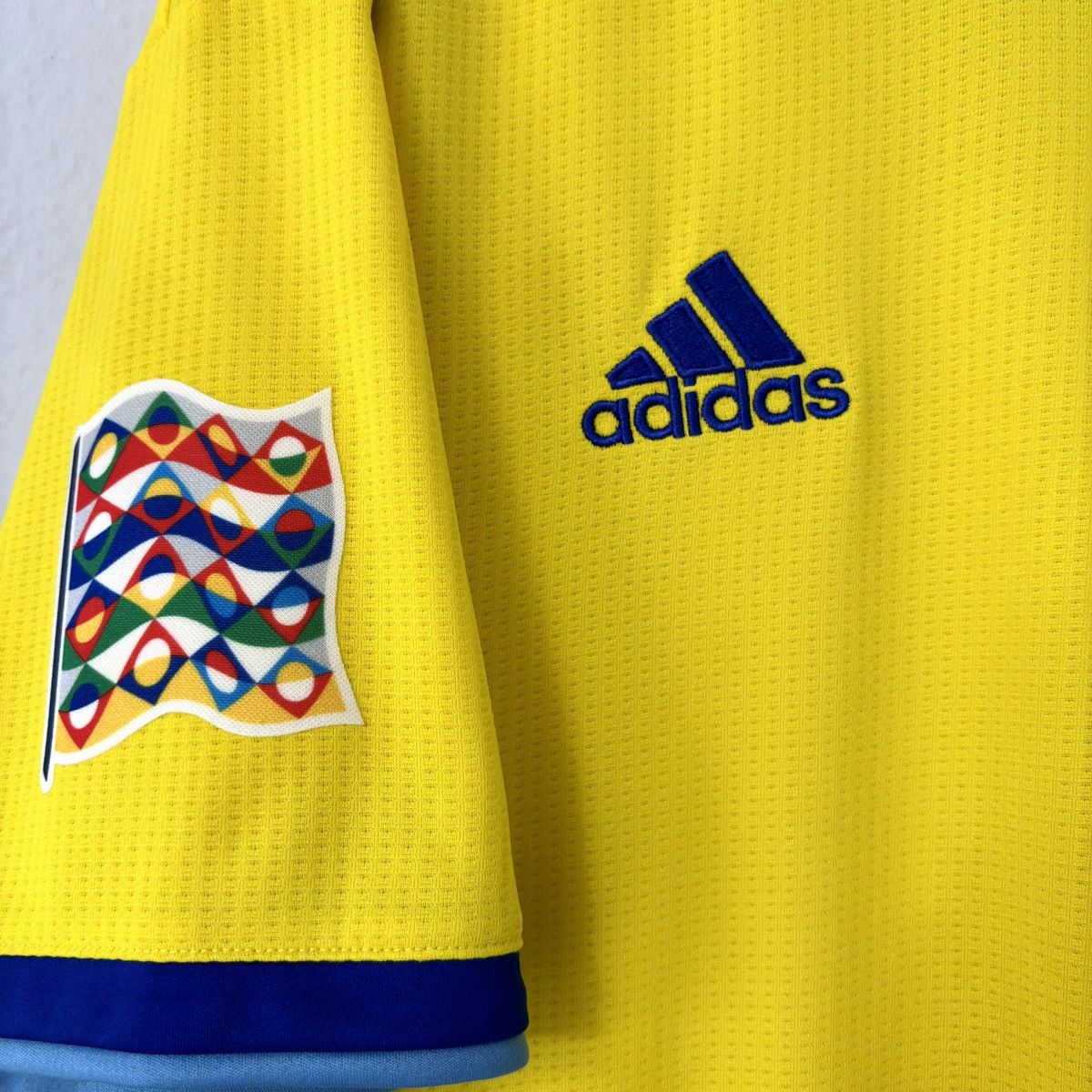 Adidas 2019 2020 Kazakhstan Game Issue Goalkeeper Top Soccer Jersey Size US XL / EU 56 / 4 - 4 Thumbnail