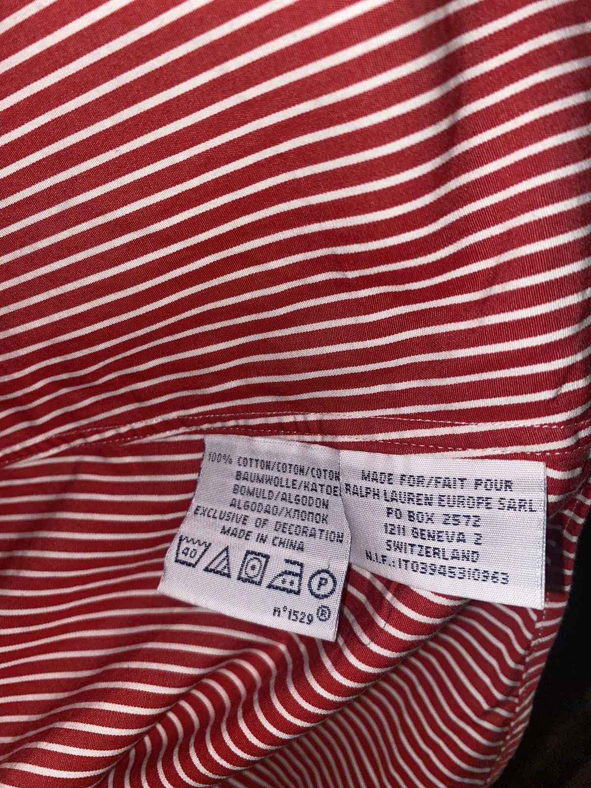 Polo Ralph Lauren Polo Ralph Lauren Button Up Long Sleeved Shirt Stripe Size US S / EU 44-46 / 1 - 4 Thumbnail