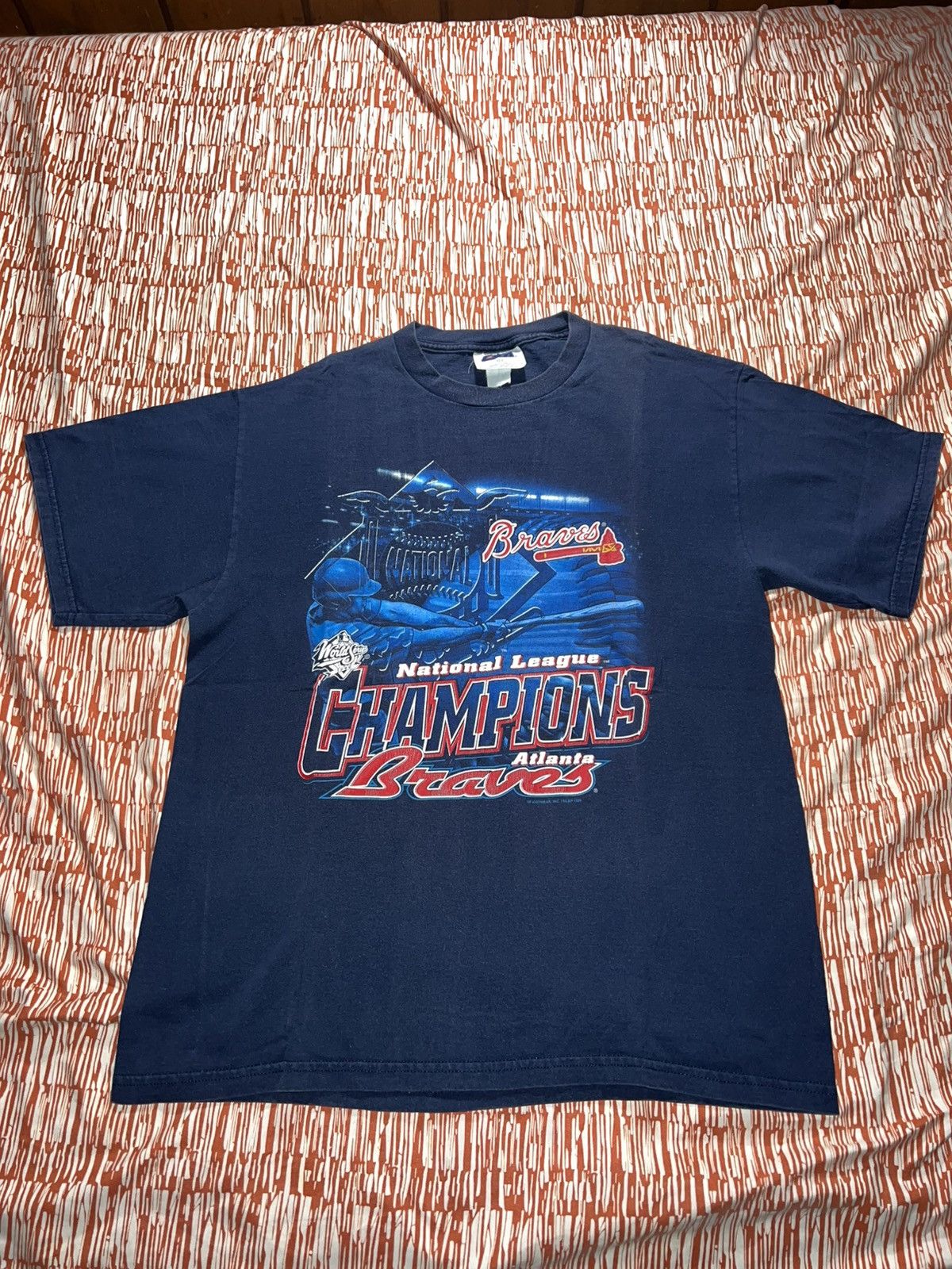 Other Atlanta Braves NL champs vintage tshirt Size US L / EU 52-54 / 3 - 1 Thumbnail