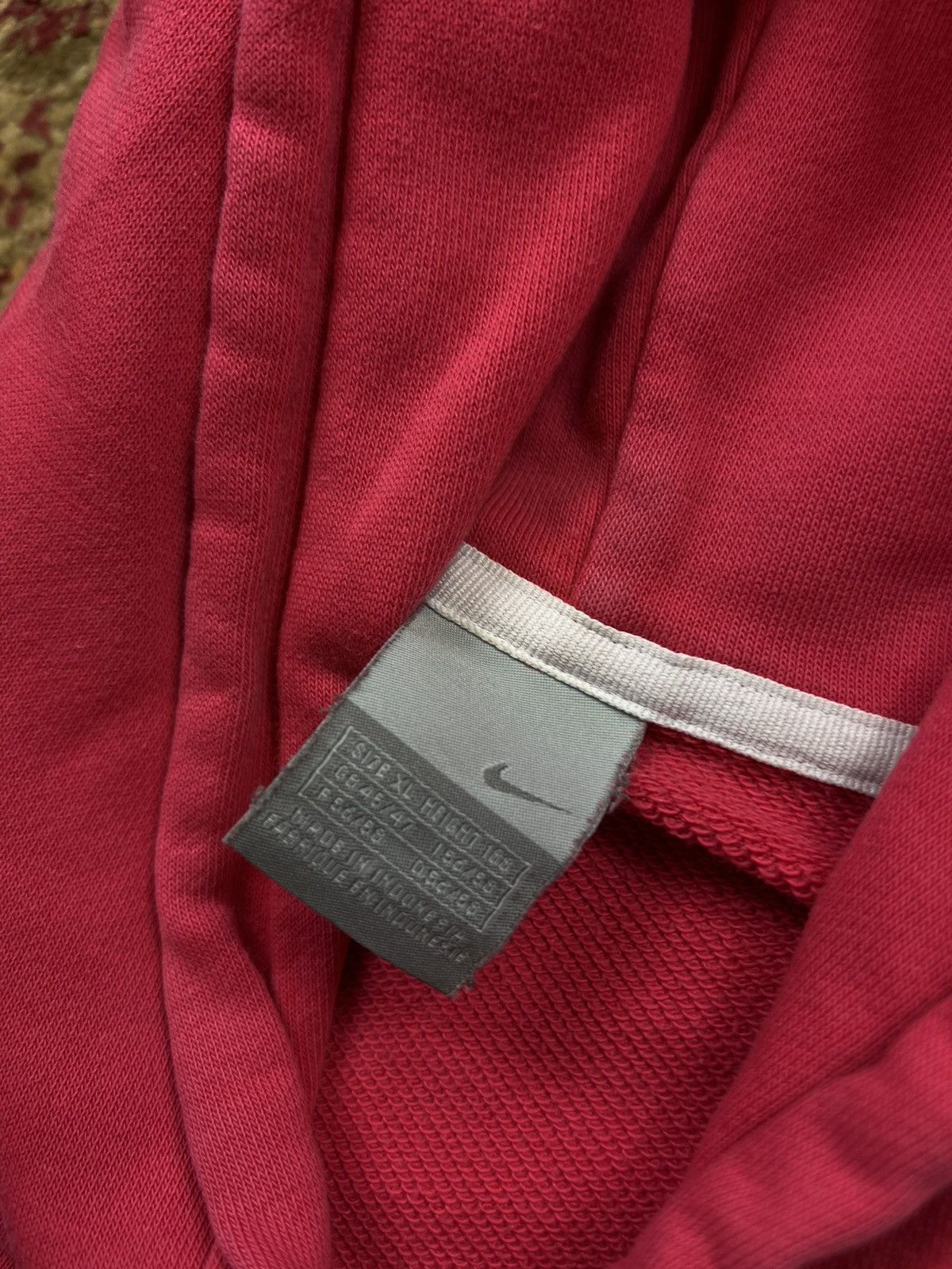 Nike × Vintage 🦍 90’s NIKE AIR RETRO SPELLOUT SWOOSH LOGO HOODIE Y2K Size US XL / EU 56 / 4 - 4 Thumbnail