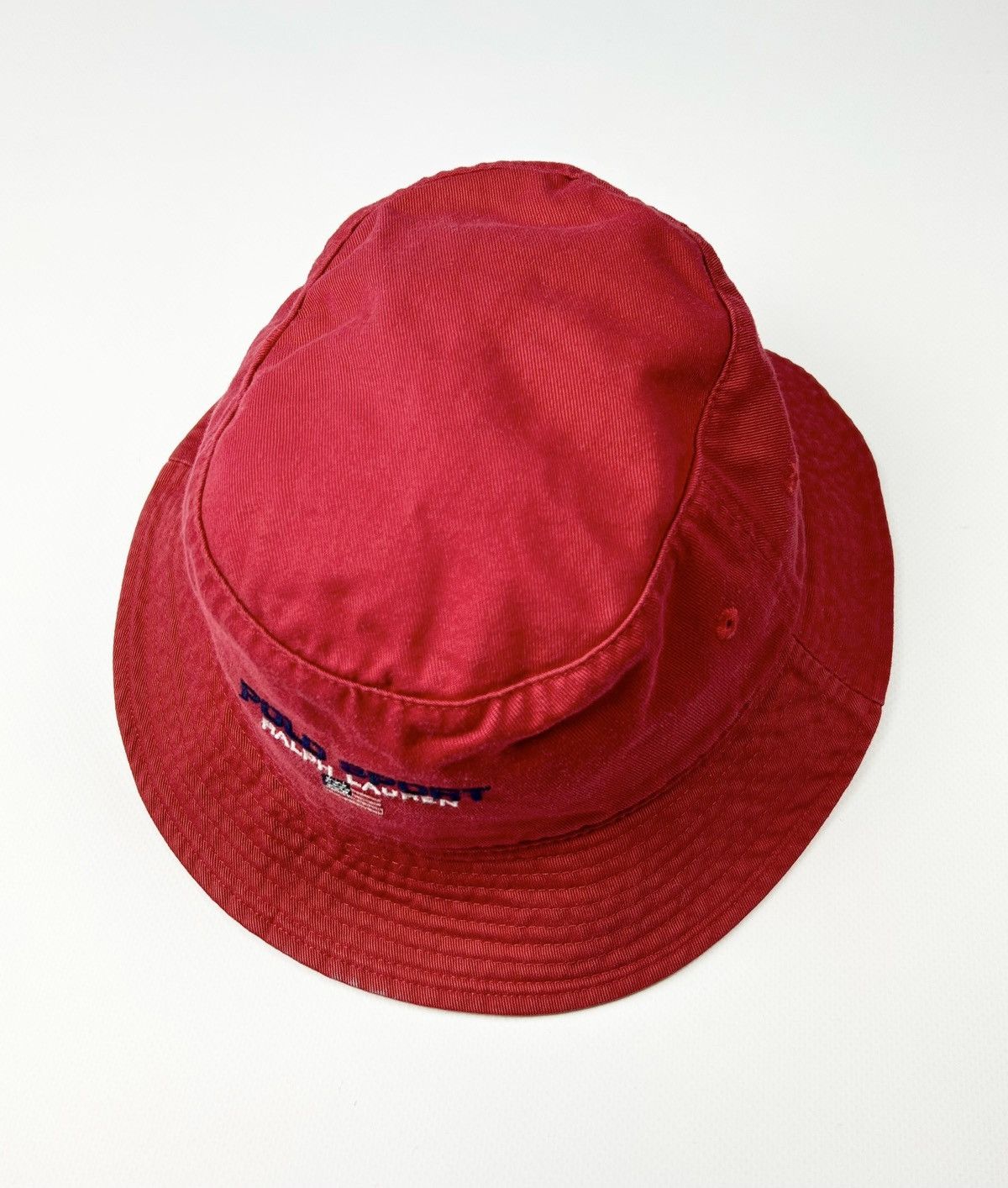 Polo Ralph Lauren × Vintage Vintage Polo Sport Ralph Lauren Panama Hat Size 32 - 4 Thumbnail