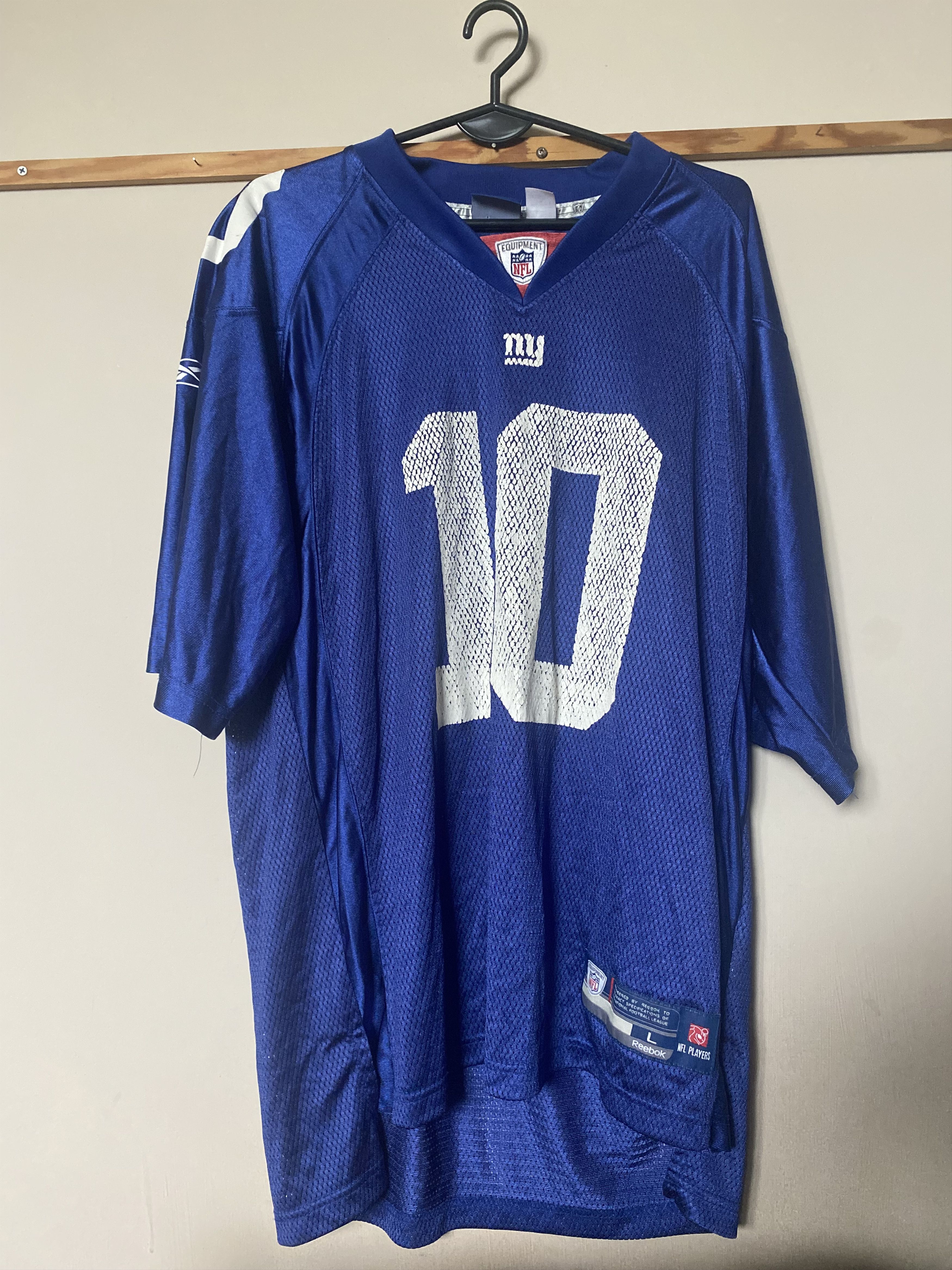 Reebok Vintage NFL Equipment - No. 10 MANNING - L - Reebok - UNIQUE Size US L / EU 52-54 / 3 - 2 Thumbnail