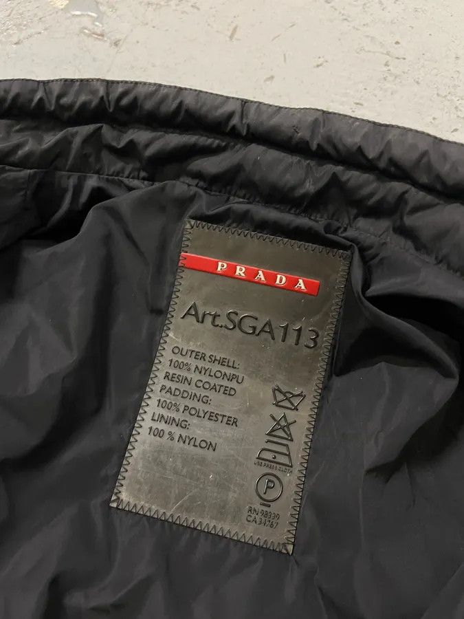 Prada AW2010 Prada Black Pure Black Bomber Jacket Size US L / EU 52-54 / 3 - 11 Thumbnail