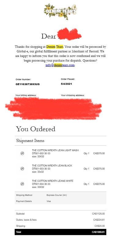 DENIM TEARS Denim Tears Raw Selvedge Denim Size US 32 / EU 48 - 9 Thumbnail