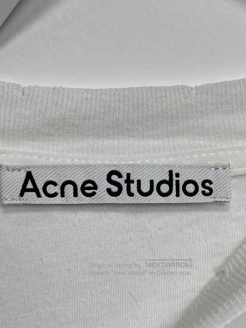 Acne Studios Acne Studios Water-Washed Pocket Printed Logo Long Sleeve Size XS / US 0-2 / IT 36-38 - 6 Thumbnail