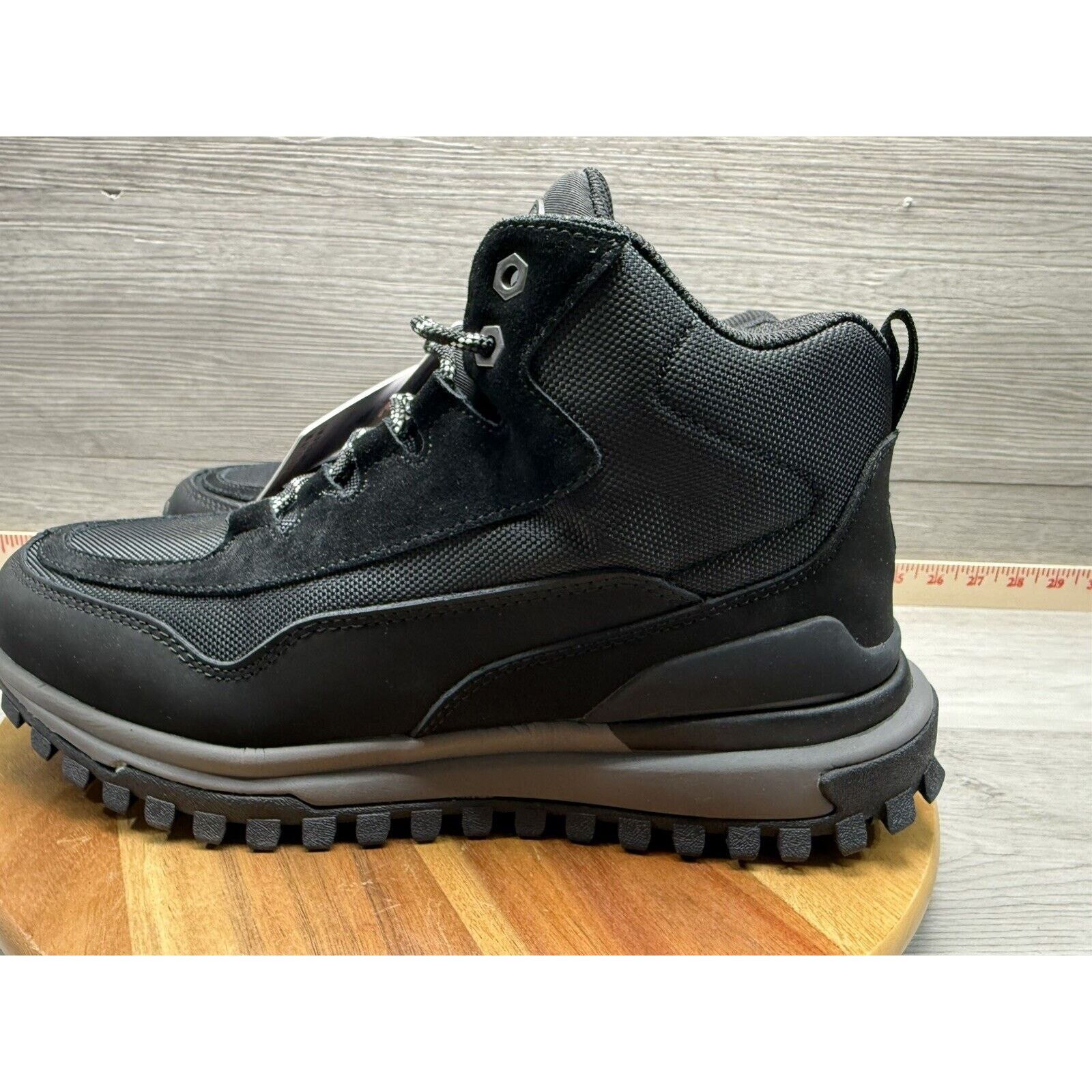 Pajar PAJAR Men's Fireburst Front Lace Black Nubuck Boots.Mens 11 Size US 11 / EU 44 - 3 Thumbnail
