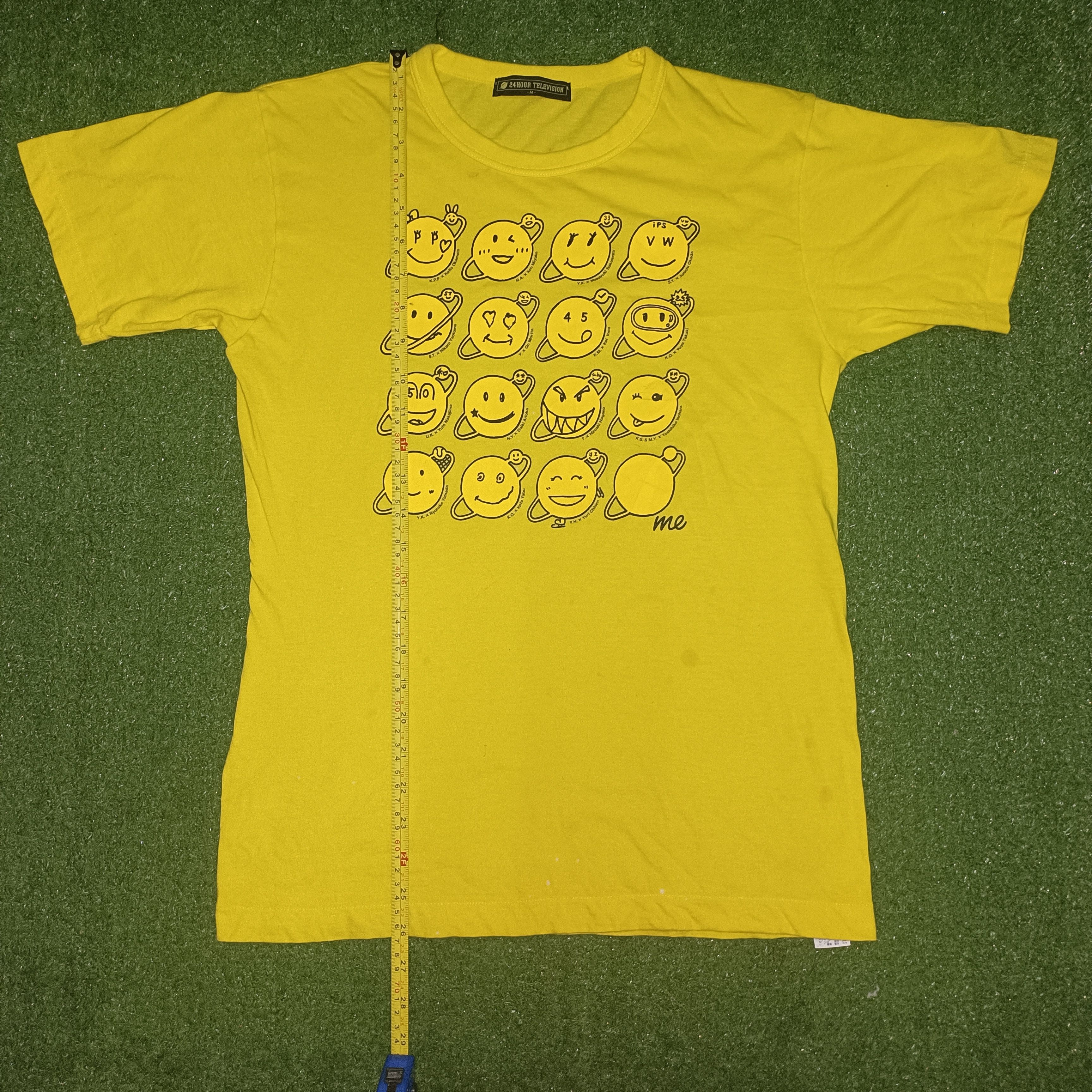 Japanese Brand × Vintage Tshirt short sleeve 24 hours television vintage Size US M / EU 48-50 / 2 - 1 Thumbnail
