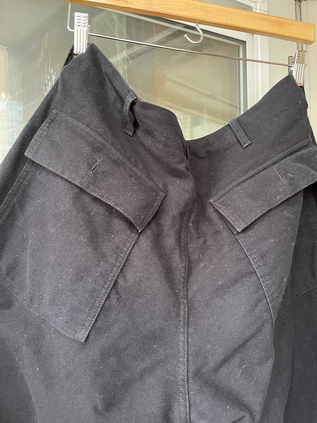 Engineered Garments Engineered Garments Fatigue Pant Black Cotton Moleskin Size US 34 / EU 50 - 5 Thumbnail