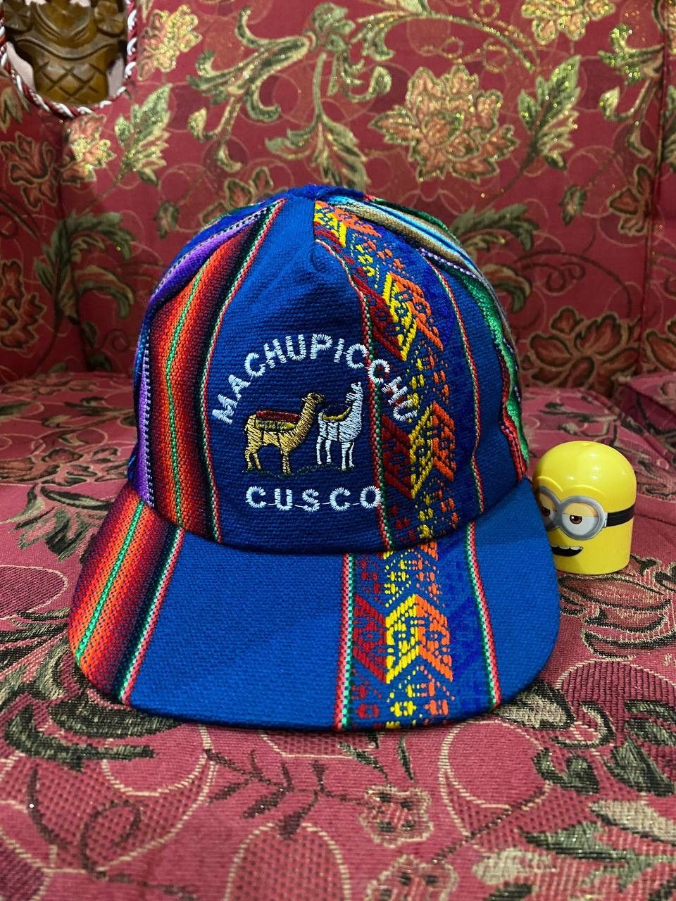 Vintage Vintage Macchu Picchu Cusco Abstract Hats Size ONE SIZE - 1 Thumbnail