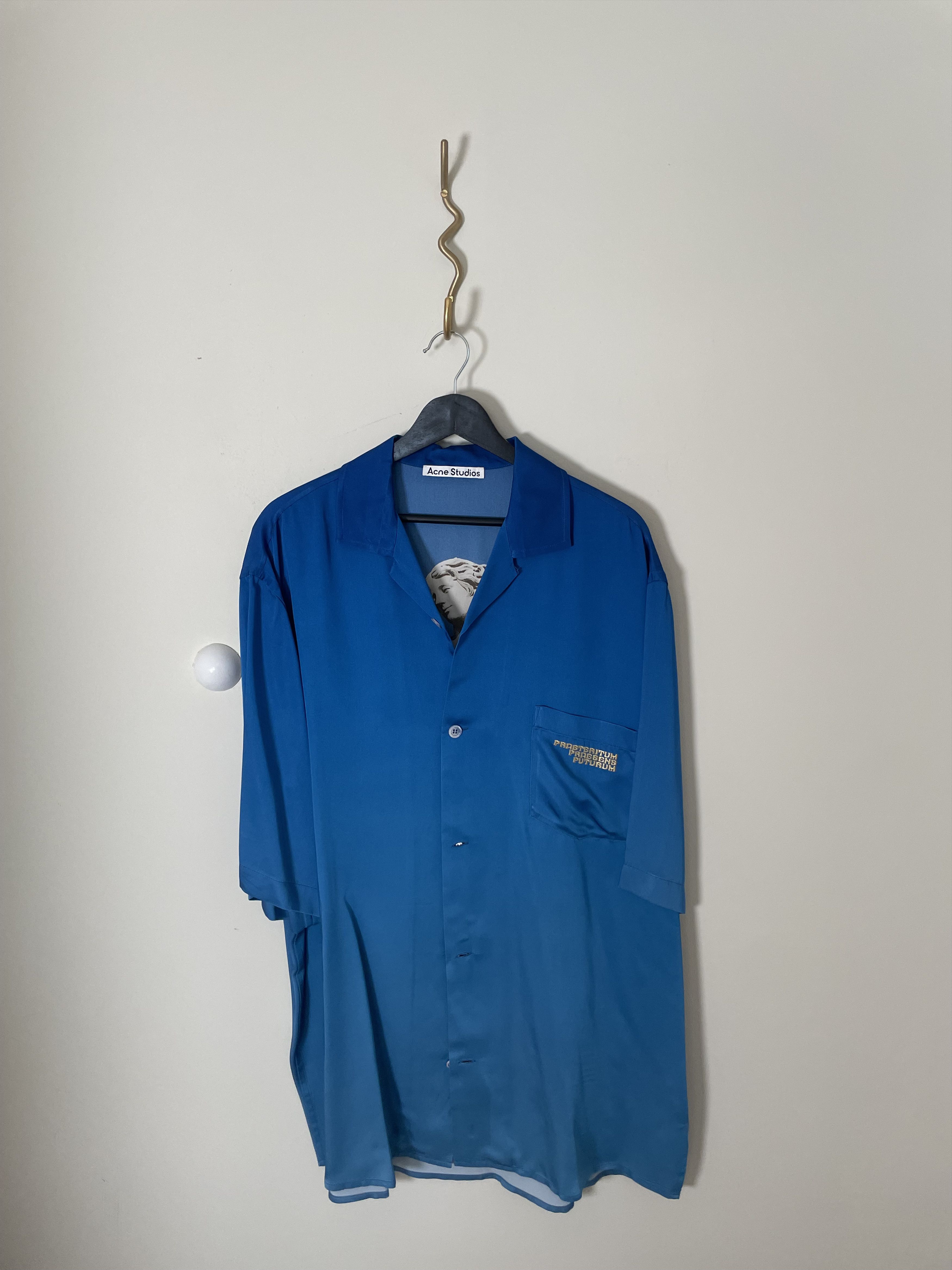Acne Studios Acne Studios Oversized Shirt Statue Print 48 (XL) Size US M / EU 48-50 / 2 - 4 Thumbnail