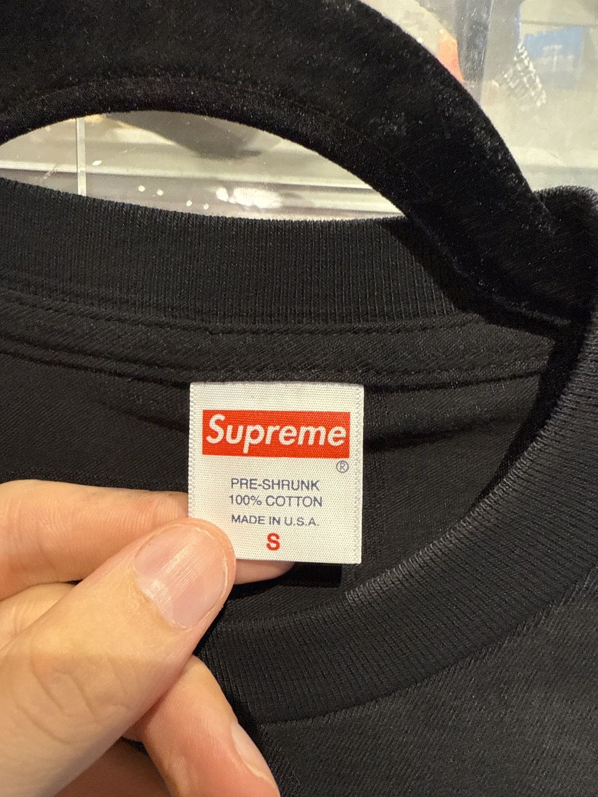 Supreme Supreme Sticker T-Shirt Black Size US S / EU 44-46 / 1 - 3 Thumbnail
