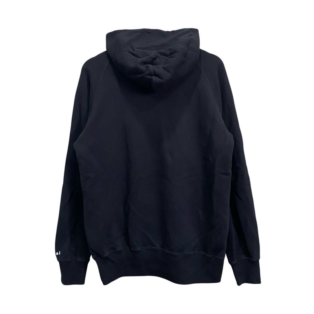 Kaws Sacai x KAWS FW21 Flock Print Logo Hoodie Black/Green Size US L / EU 52-54 / 3 - 2 Thumbnail