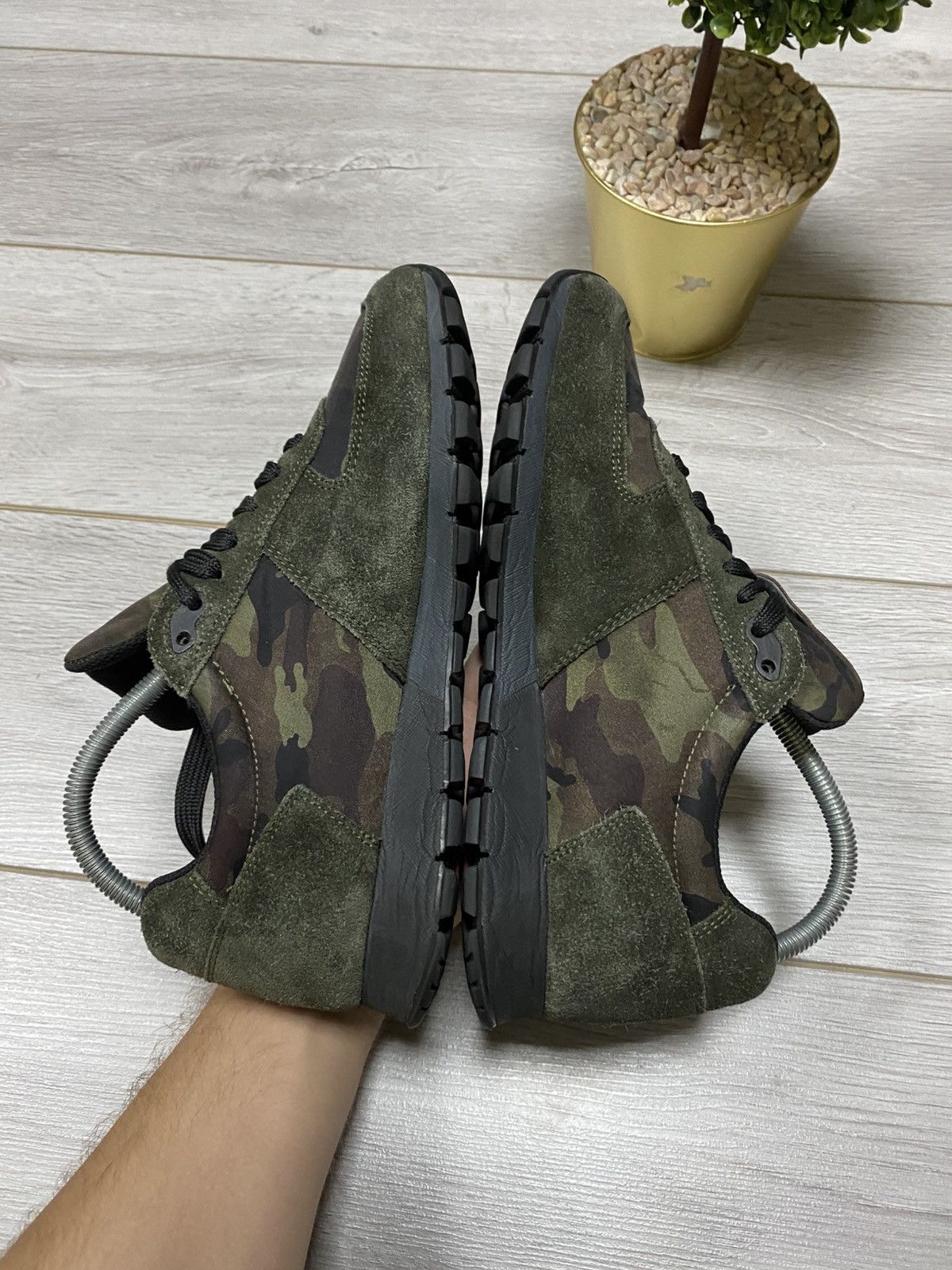 Prada Prada camo tab sneakers logo Size US 7 / EU 40 - 5 Thumbnail