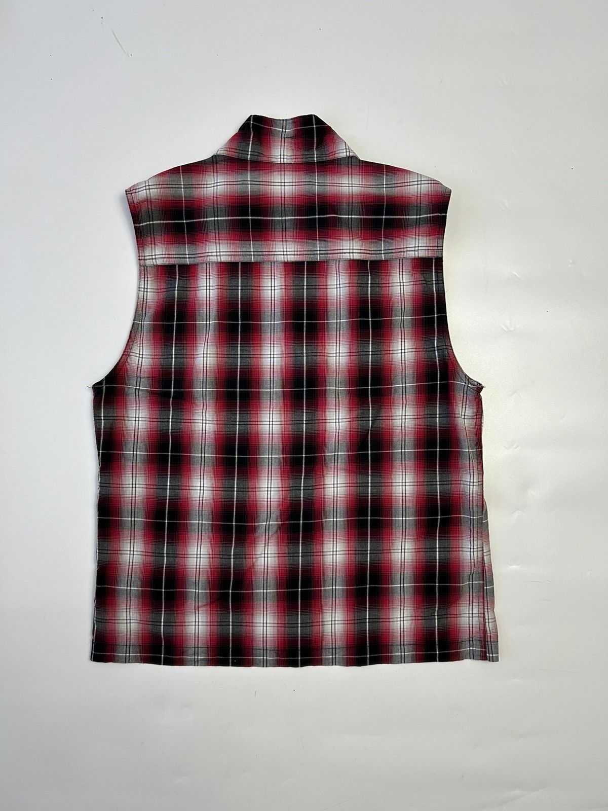 Japanese Brand OMKOE PLAID VEST Size US XL / EU 56 / 4 - 3 Thumbnail