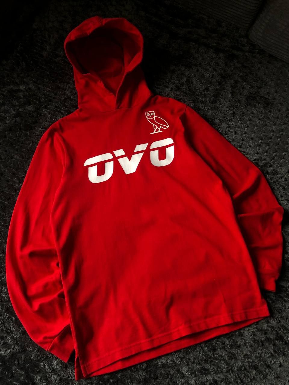 October's Very Own Drake's OVO October's Very Own Red Hoodie Size S Size US S / EU 44-46 / 1 - 2 Thumbnail