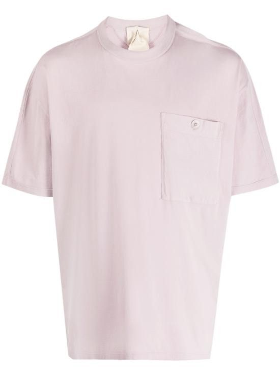 Ten C TEN C Men T-Shirts 23CTCUH02089 A06021530 Pink Size US L / EU 52-54 / 3 - 1 Thumbnail