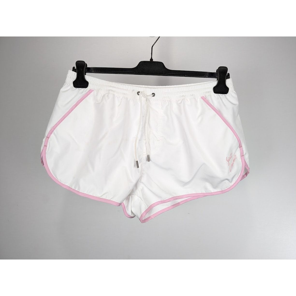 Saint Laurent Paris o1rshd1 Short in White Size US 36 / EU 52 - 1 Thumbnail