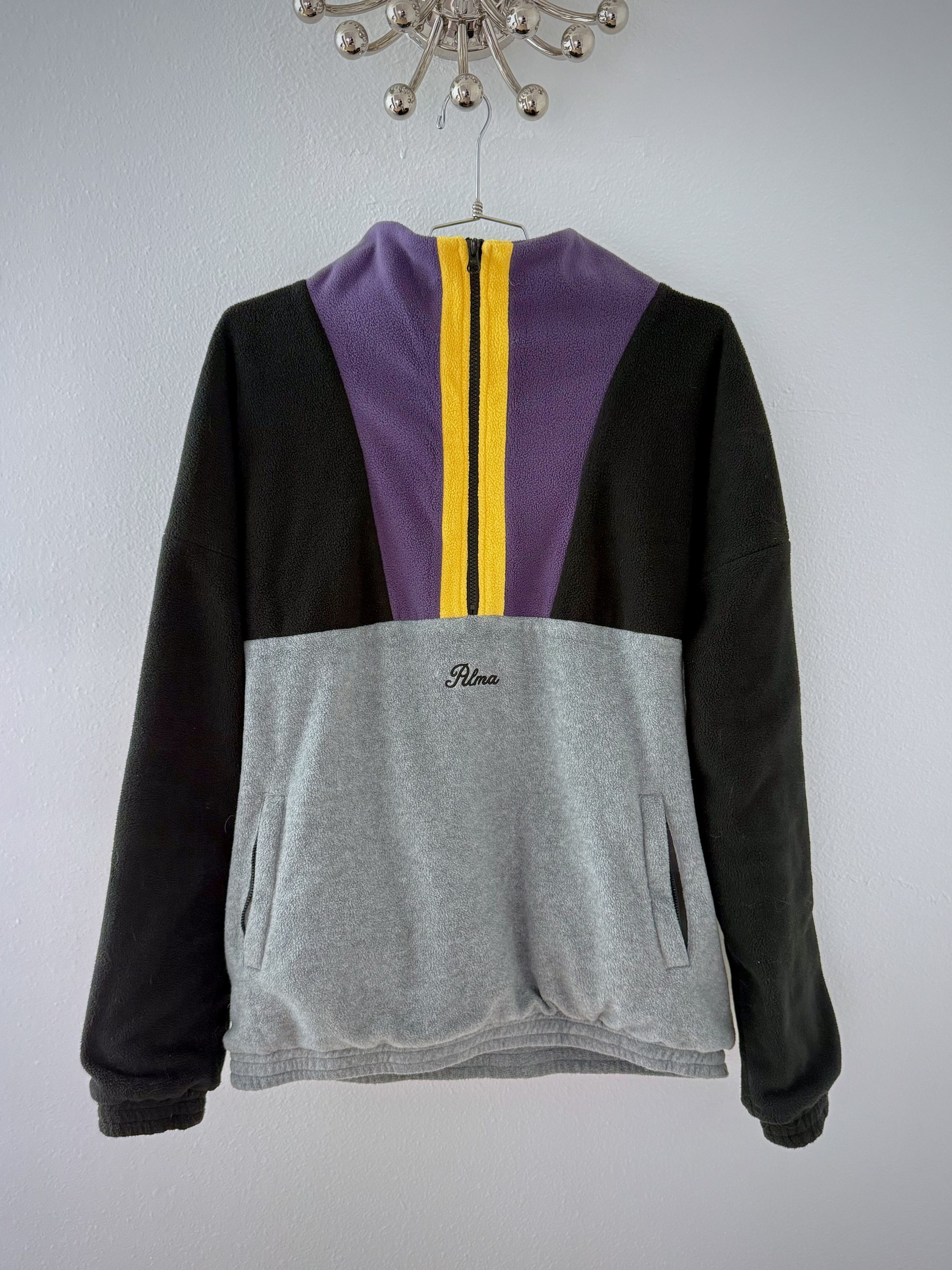 Designer Alma de Ace Fleece Pullover 1/2 Zip Sweatshirt (XL) Size US XL / EU 56 / 4 - 1 Thumbnail