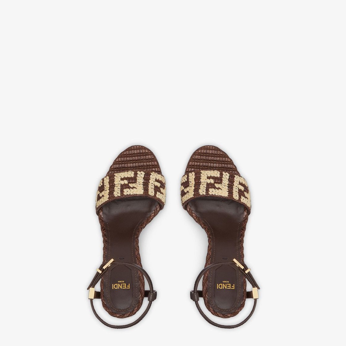 Fendi o1s1wg110825 Delfina in Brown Size US 7 / IT 37 - 3 Thumbnail