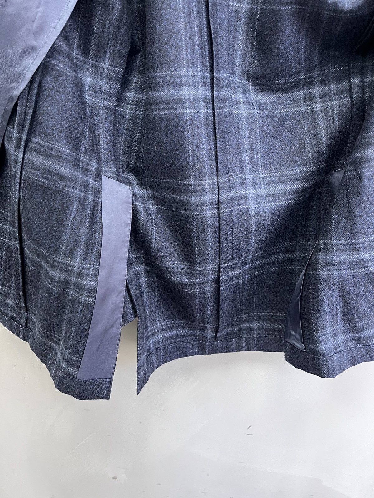 Designer × Suitsupply SUITSUPPLY Blazer Jacket HAVANA HL Navy CHECK Wool EU48 Size 48R - 9 Thumbnail