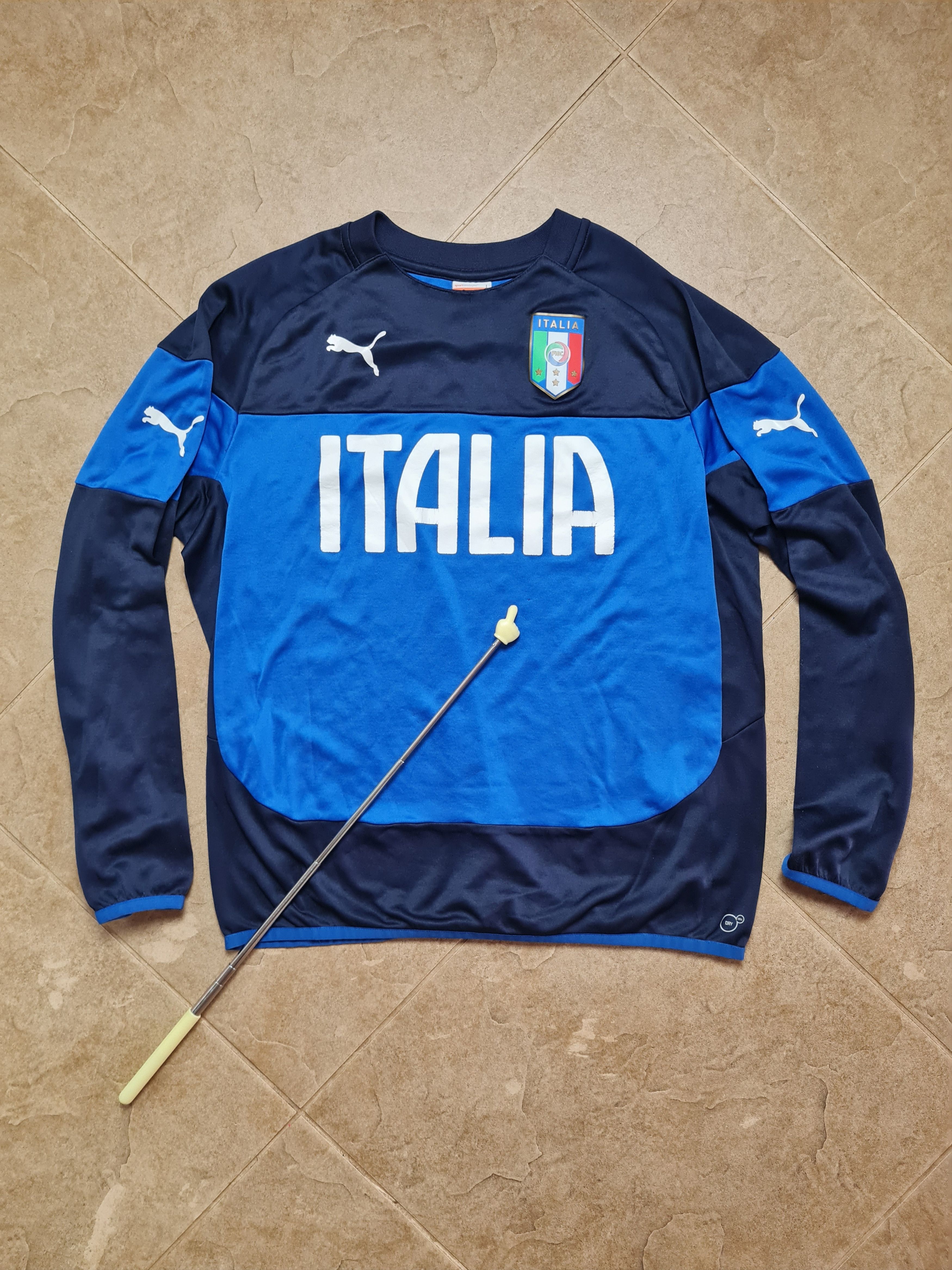 Puma × Versace Italy x Versace Blue Jersey | Grailed