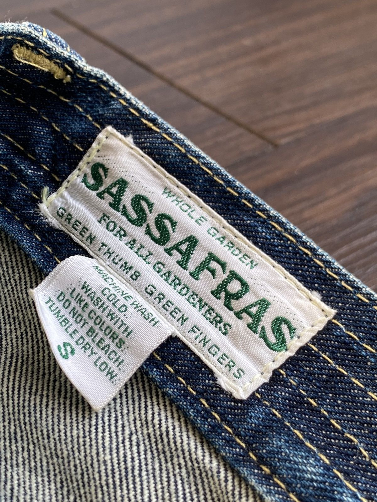 Sassafras SASSAFARAS FALL LEAF SPARAY GARDENERS DENIM 13.05oz Size US 30 / EU 46 - 7 Thumbnail