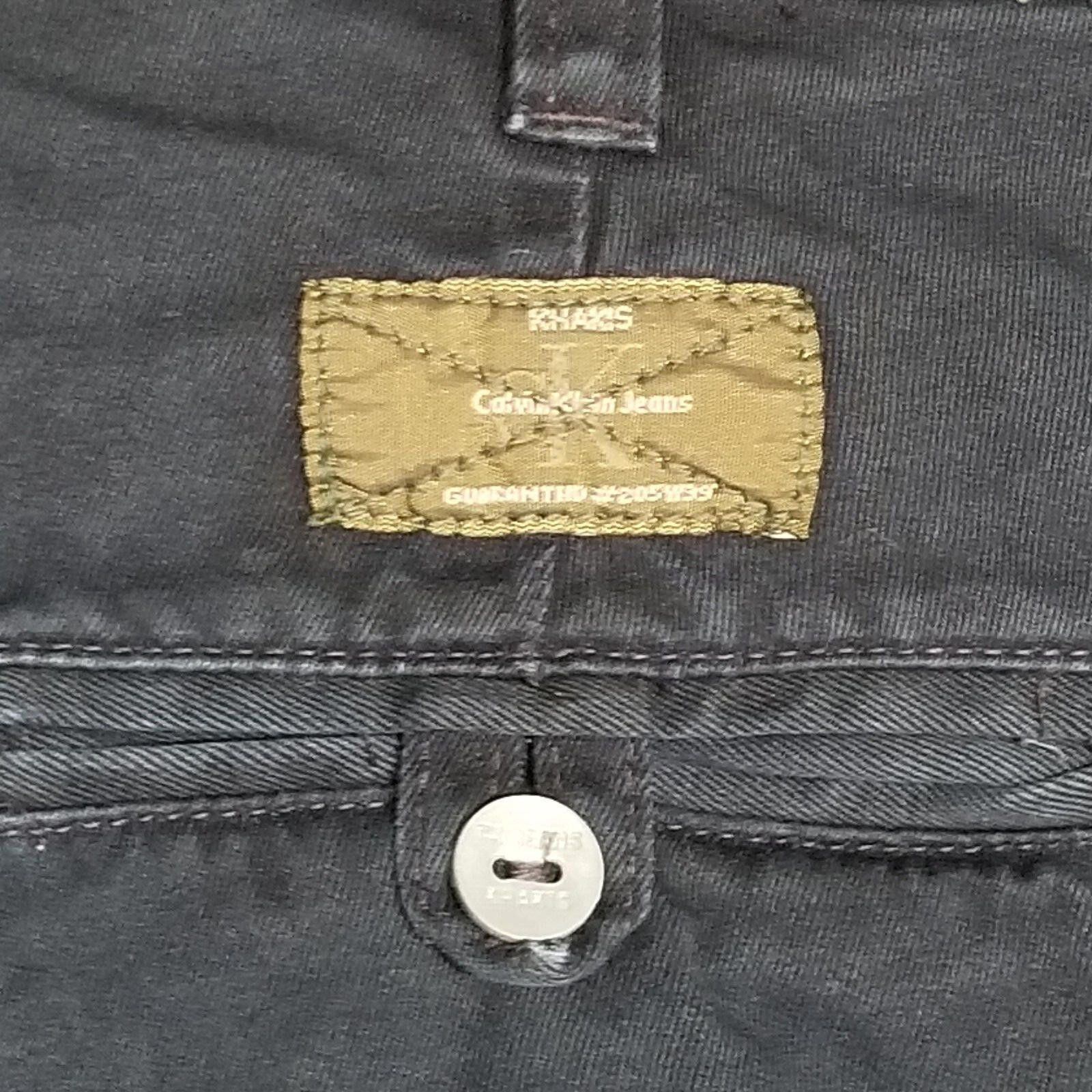 Calvin Klein Calvin Klein Flat Front Navy Blue Khakis Size 10 Size ONE SIZE - 6 Thumbnail