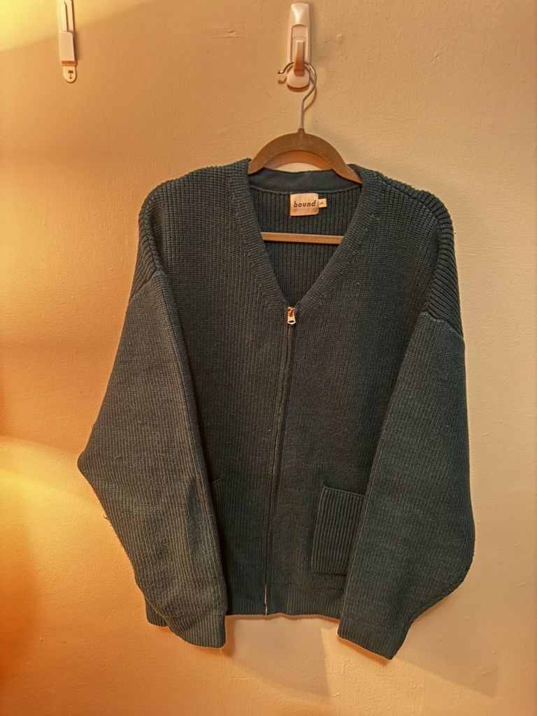 Other Bound TEAL HEAVY KNITTED CARDIGAN Size US L / EU 52-54 / 3 - 1 Thumbnail