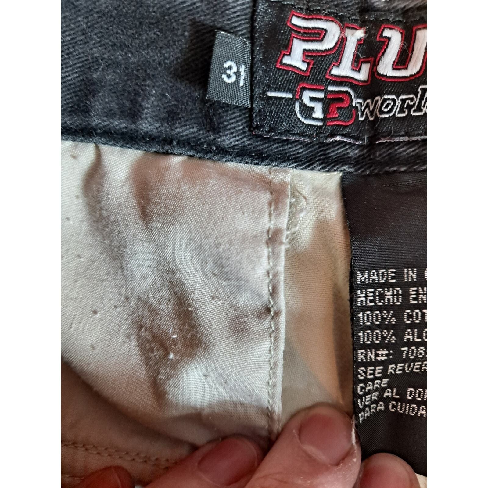 Other Plugg Worldwide Men's Cotton Streetwear Cargo Shorts Size 31 Size US 31 - 6 Thumbnail