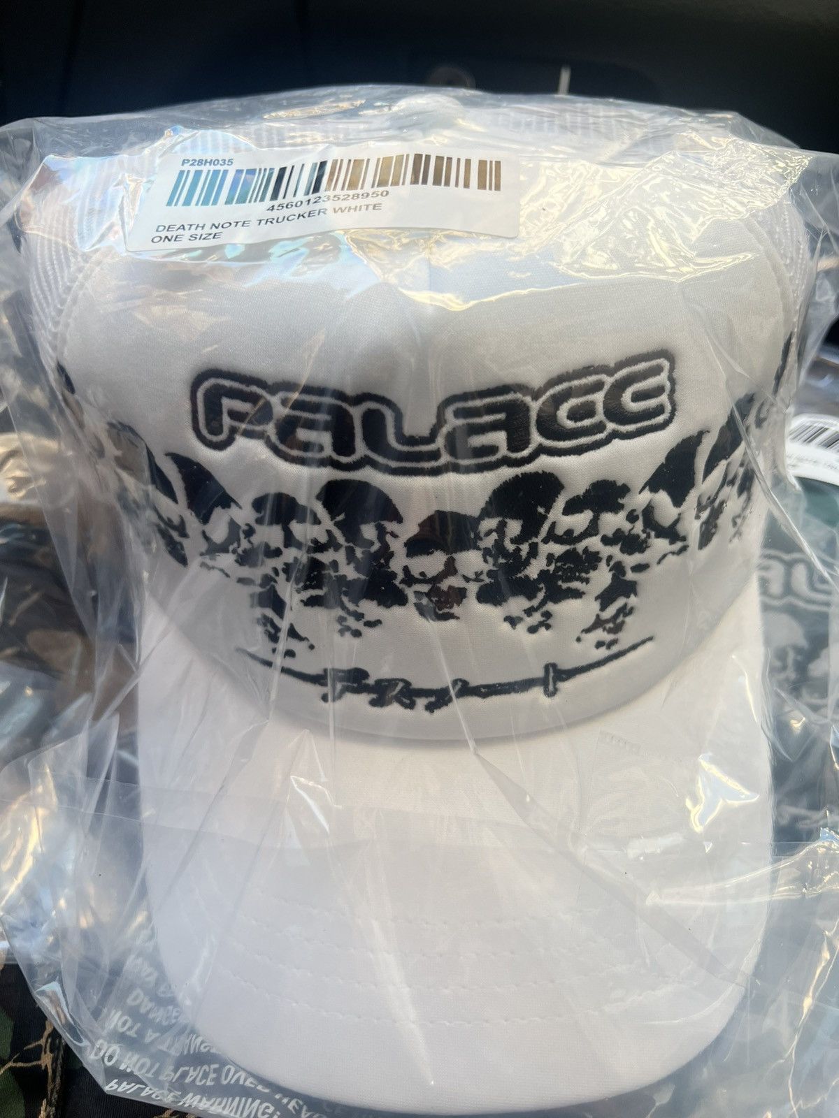 Palace × Vintage Palace Death Note Trucker Hat White Size ONE SIZE - 5 Thumbnail