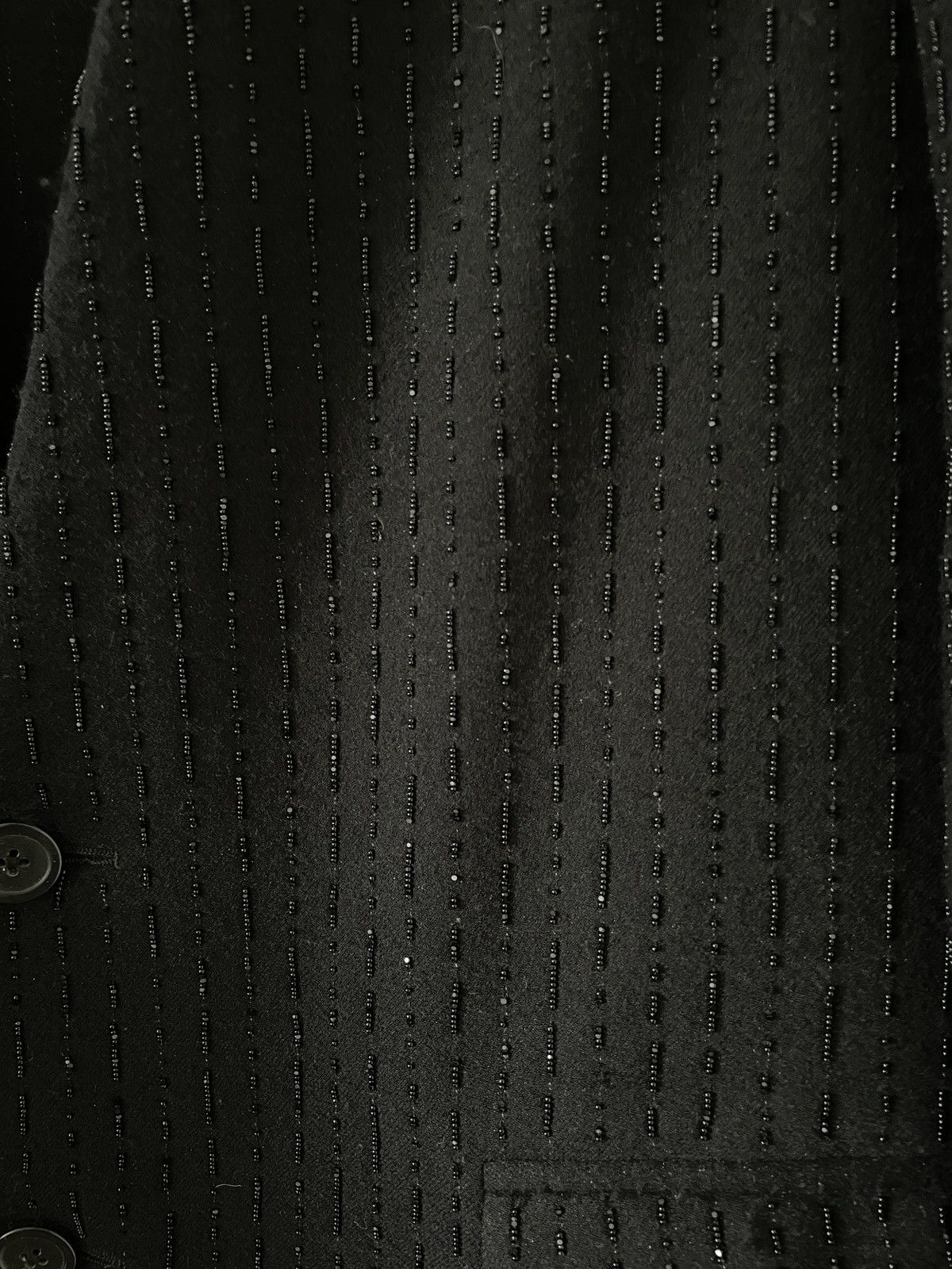 Ann Demeulemeester Ann Demeulemeester Beaded rhinestone coat unisex Size S / US 4 / IT 40 - 3 Thumbnail