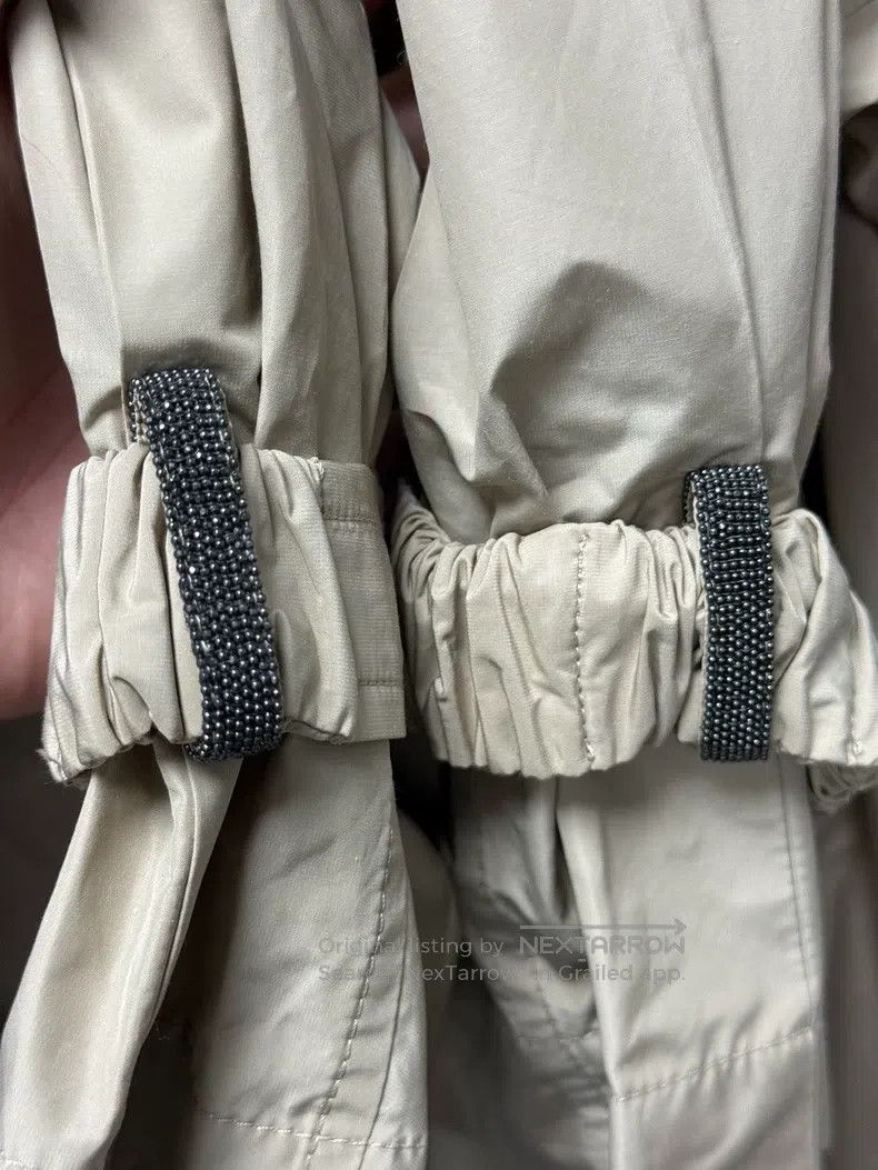 Brunello Cucinelli Brunello Cucinelli Khaki Trench Coat Jacket Size S / US 4 / IT 40 - 4 Thumbnail