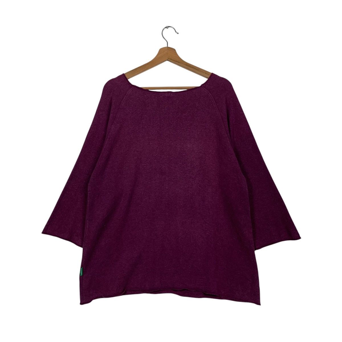 Beams Plus BEAMS Hemp Cotton Purple Long Sleeve Sweater #1775-C79 Size US M / EU 48-50 / 2 - 7 Thumbnail