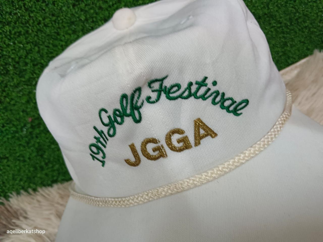 Japanese Brand VTG Mizuno Grand Monarch Gold Festival Cap Size ONE SIZE - 3 Thumbnail