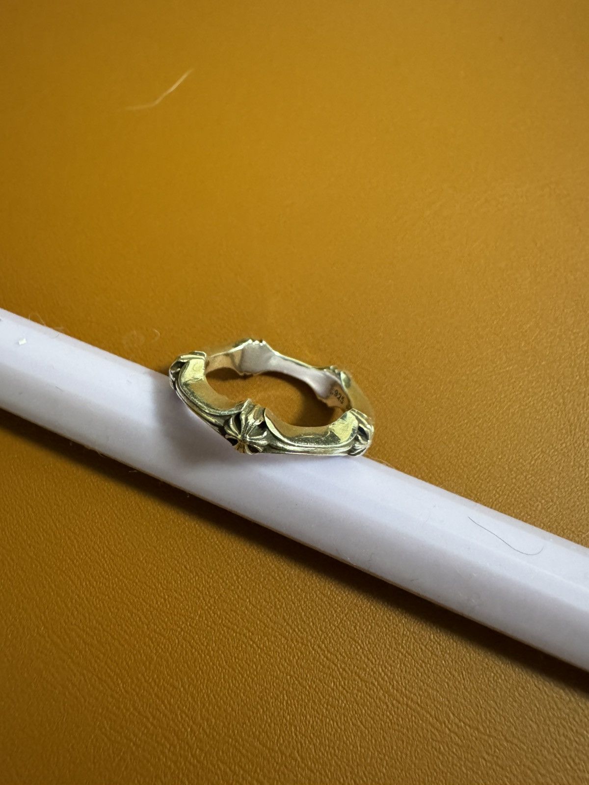 Chrome Hearts Brand New Chrome Hearts Plus & Bone Ring Size ONE SIZE - 1 Thumbnail