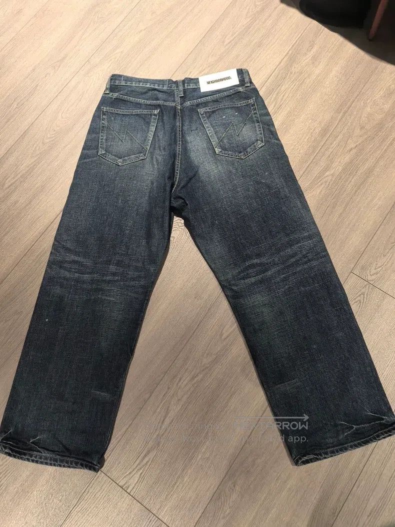 Neighborhood Neighborhood size M Basic Washed Denim Pants, Size M Size US 27 - 2 Thumbnail