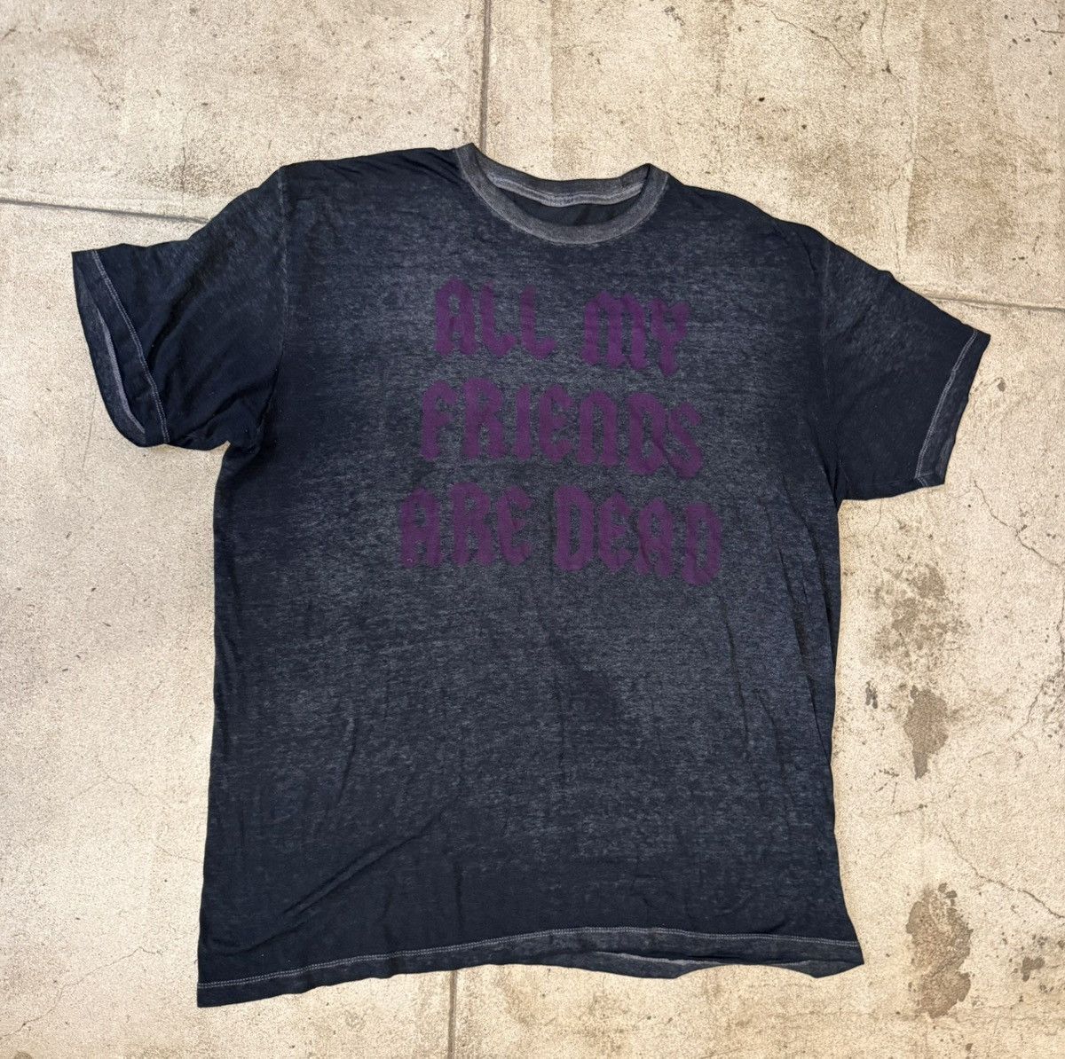 Lil Uzi Vert All My Friends Are Dead Tee Size XXL Size US XXL / EU 58 / 5 - 1 Thumbnail