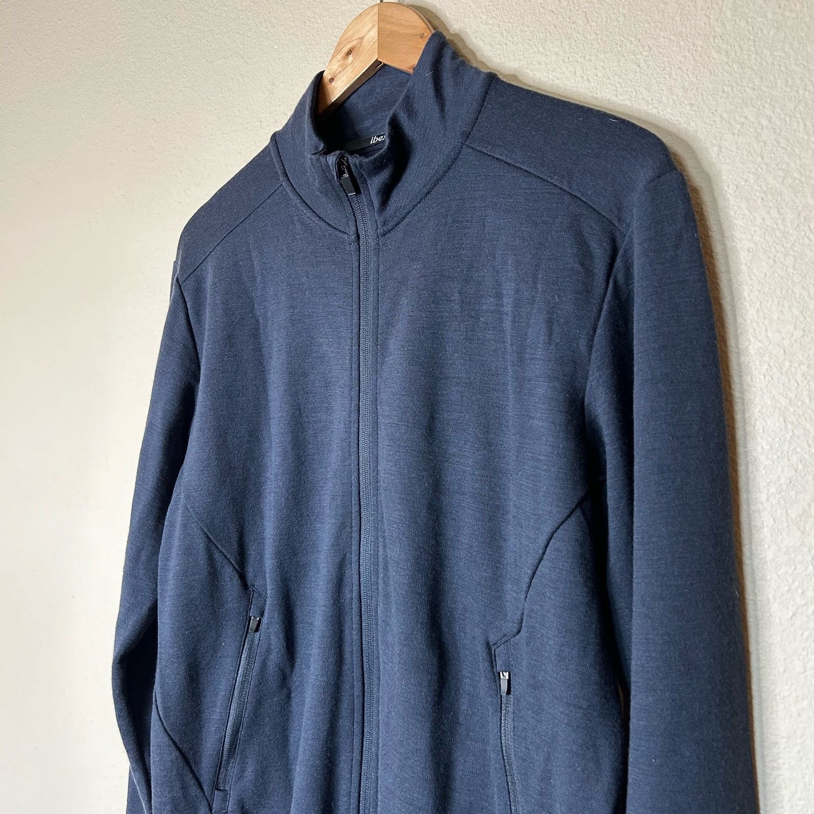 Ibex Ibex Sweater Cardigan 100% Merino Wool Gray Front Zip Sz S Size S / US 4 / IT 40 - 2 Thumbnail