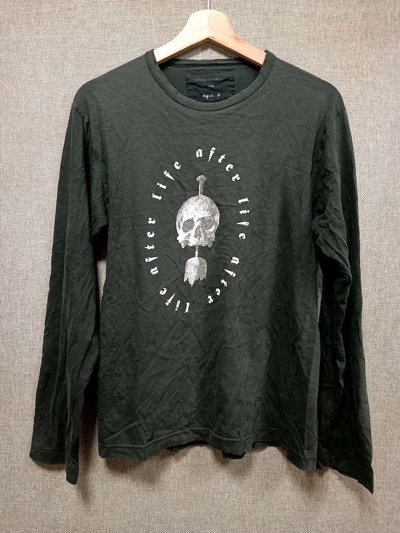agnes b. vintage t shirt long sleeve Agnes B x Douglas Gordon Size US S / EU 44-46 / 1 - 1 Thumbnail