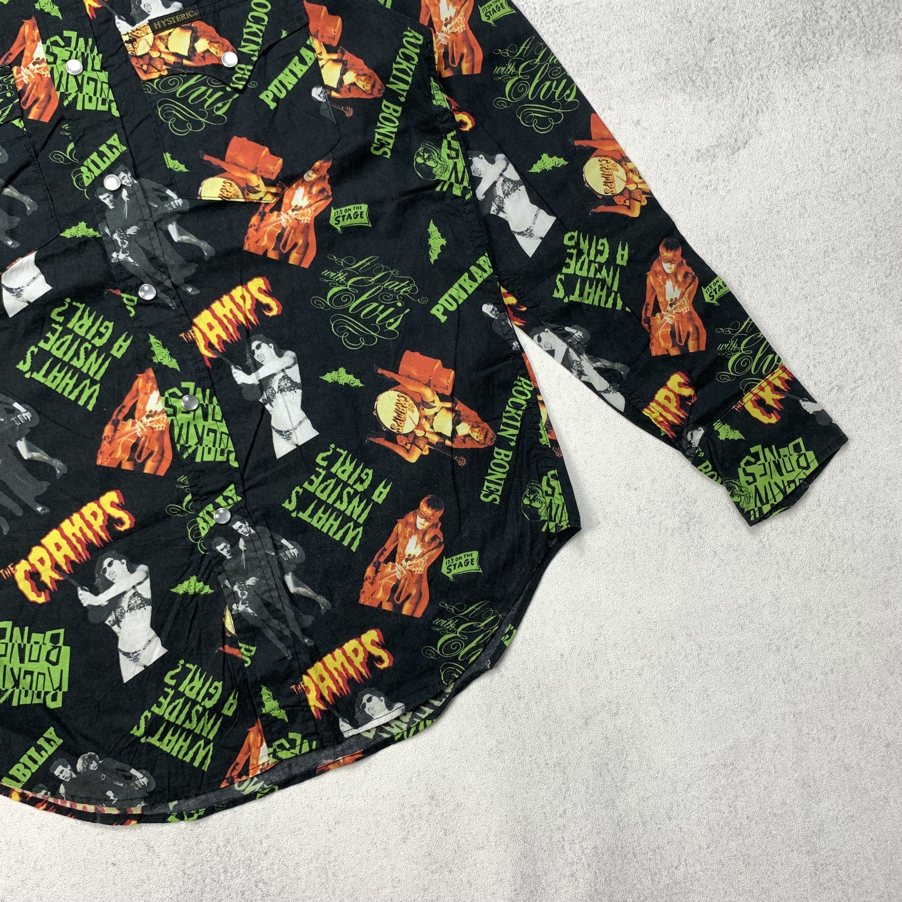 Hysteric Glamour Hysteric Glamour The Cramps Button Up Shirt L/S Size US S / EU 44-46 / 1 - 4 Thumbnail