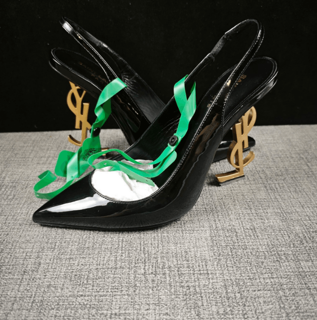 Saint Laurent Paris YSL Stiletto Heels Size US 5.5 / IT 35.5 - 7 Thumbnail