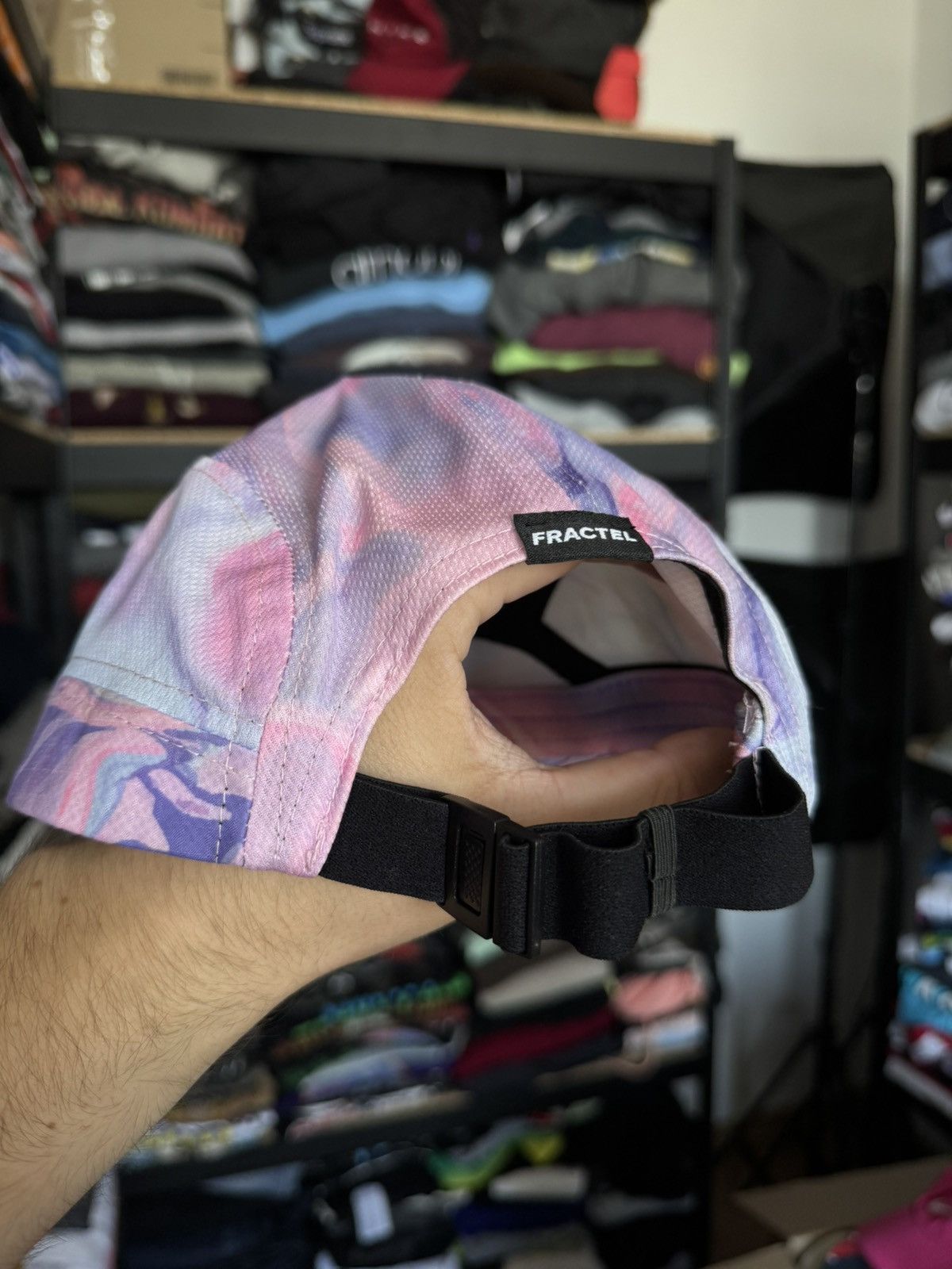 Other Fractel pink 5 panel cap Size ONE SIZE - 3 Thumbnail