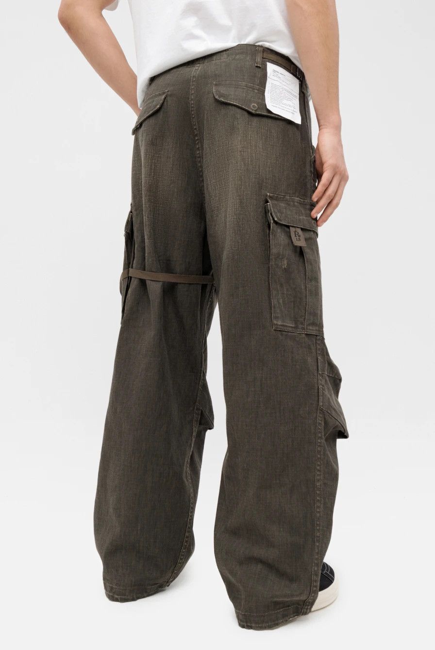 R13 New with Tag* R13 MARK MILITARY CARGO PANTS Size US 32 / EU 48 - 17 Thumbnail