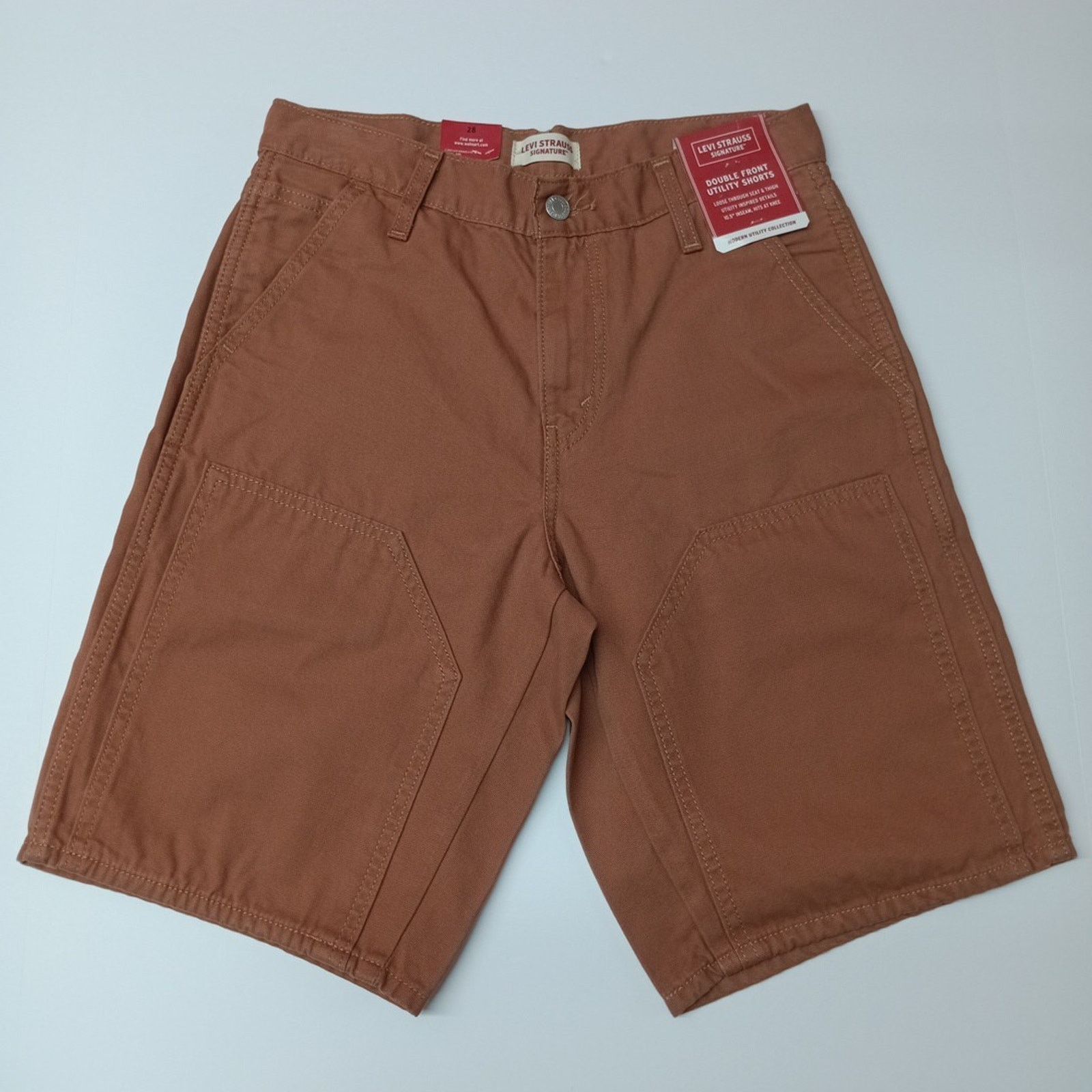 Levi's Men's Levi Strauss Rust Double Front Utility Shorts Size 28 Size US 28 / EU 44 - 1 Thumbnail