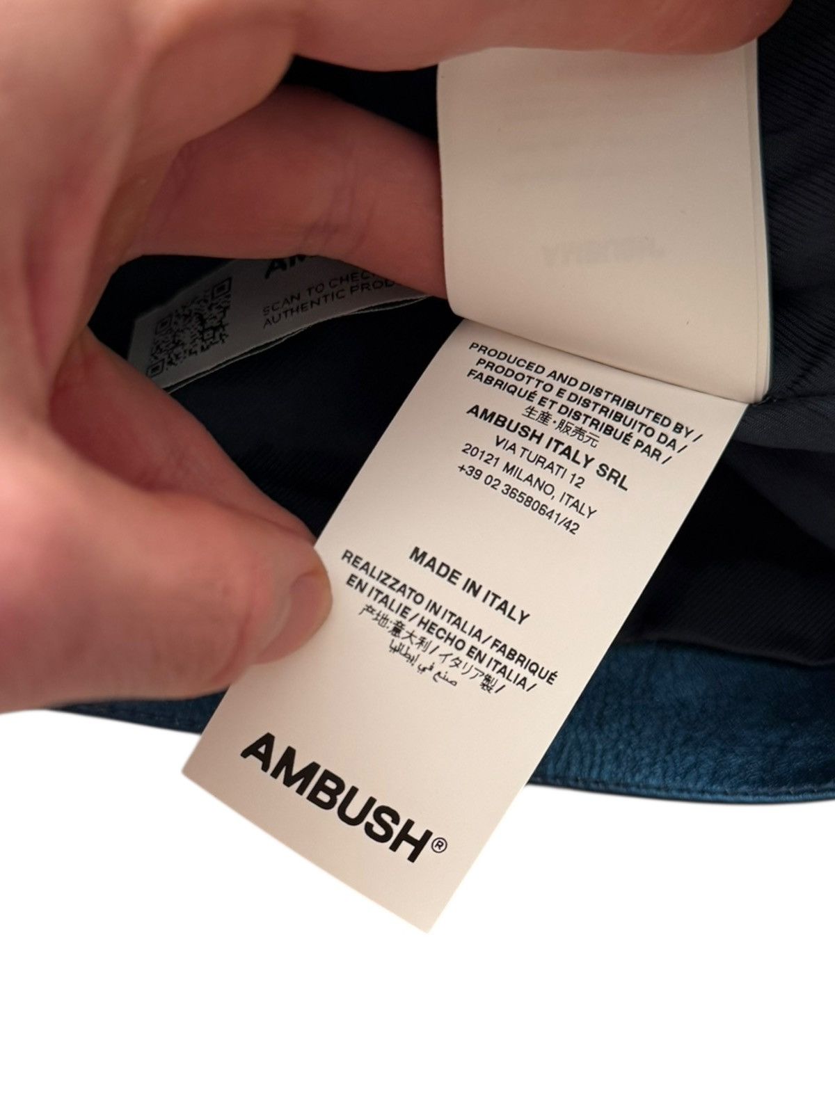 Ambush Design $3,800 Separate Belt Leather Metallic Blue Skirt Size 26" / US 2 / IT 38 - 9 Thumbnail