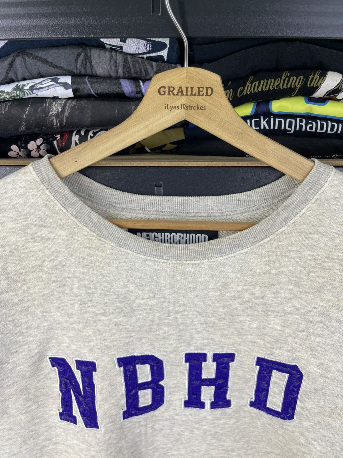 Neighborhood Vintage Neighborhood Tokyo NBHD Embroidered Sweatshirt Size US M / EU 48-50 / 2 - 18 Thumbnail