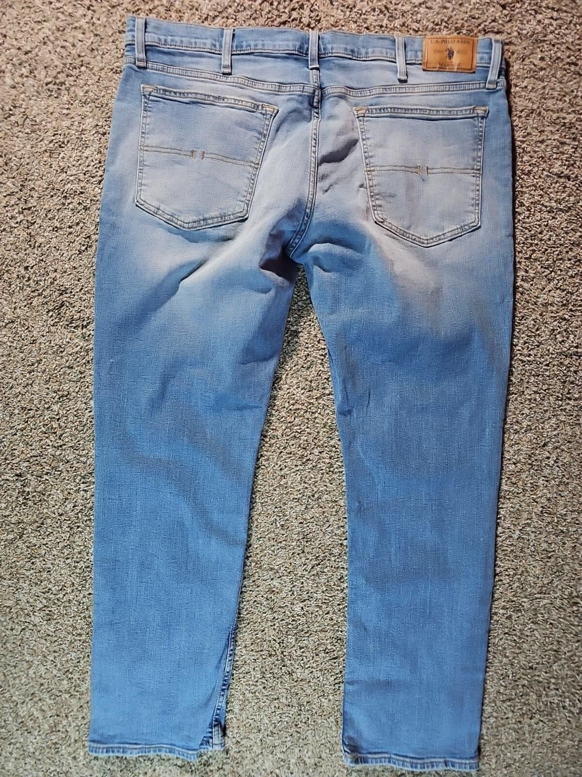 U.S. Polo Assn. U.S. Polo Assn Men's Straight Activate/stretch Jeans 40x30 Size US 40 / EU 56 - 8 Thumbnail