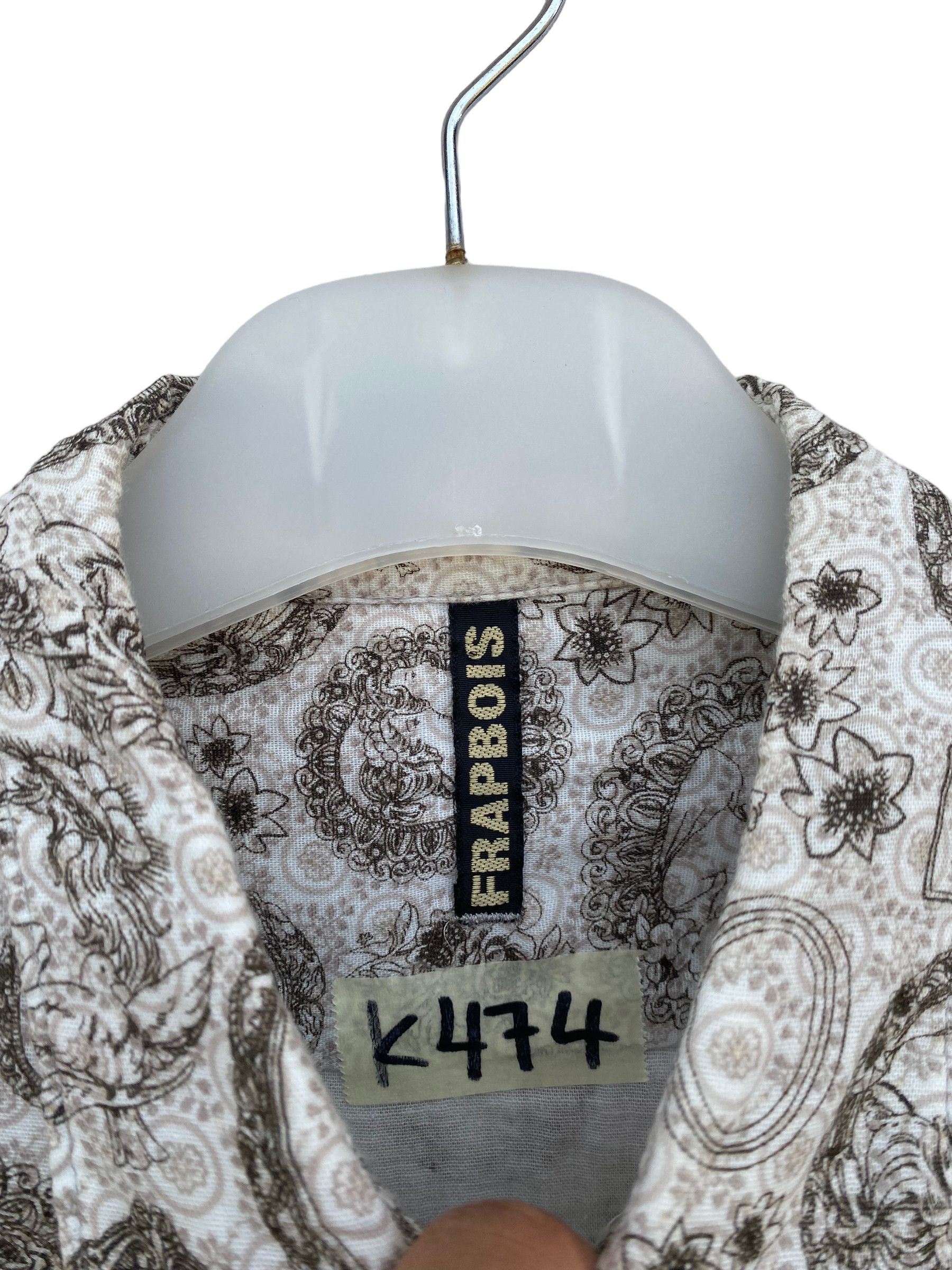 Issey Miyake Frapbois Issey Miyake Casual Smart Shirt Size US S / EU 44-46 / 1 - 3 Thumbnail