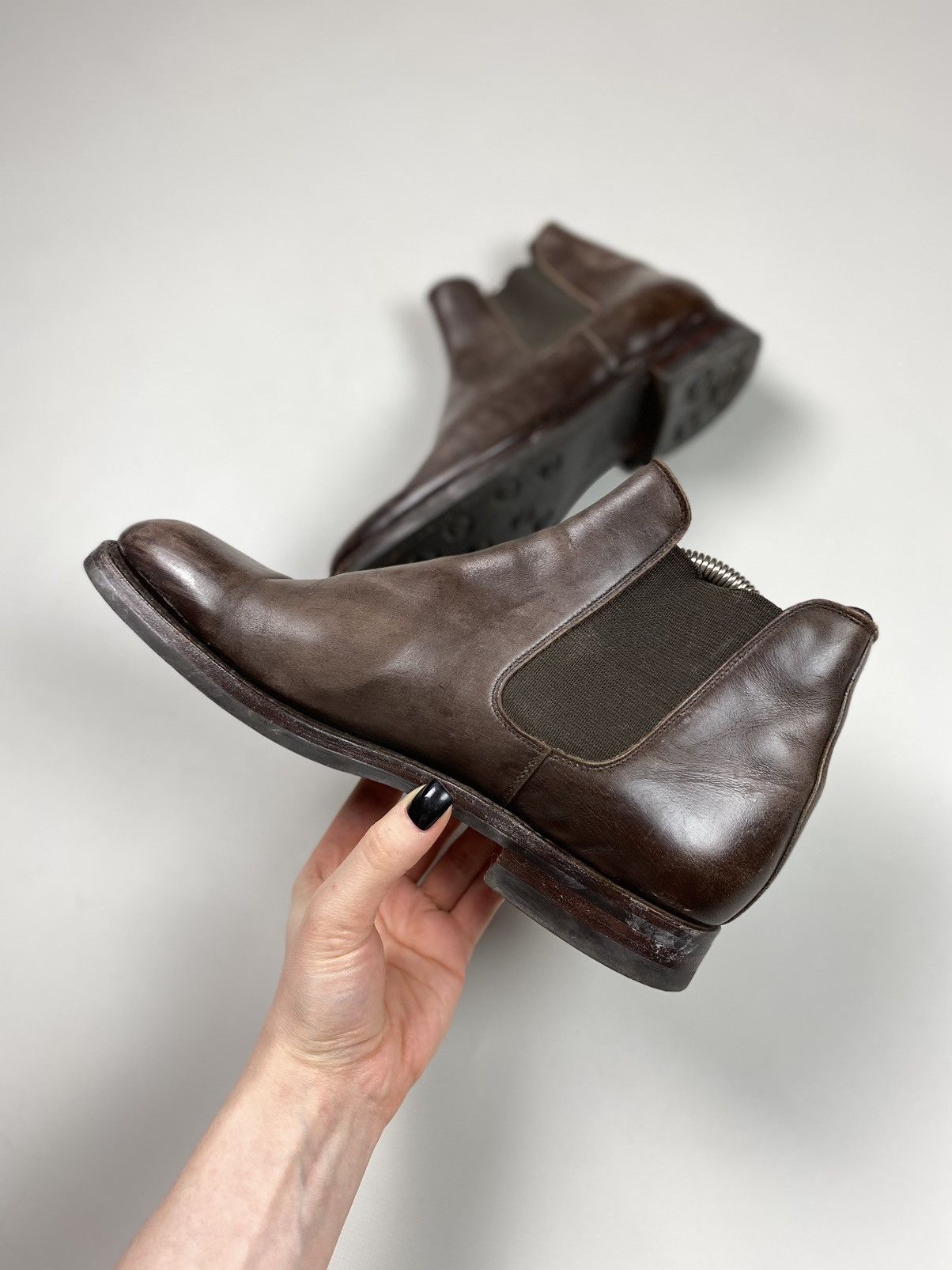 Crockett & Jones Crockett & Jones Gresham ladies leather Chelsea shoes boots Size US 9 / IT 39 - 14 Thumbnail