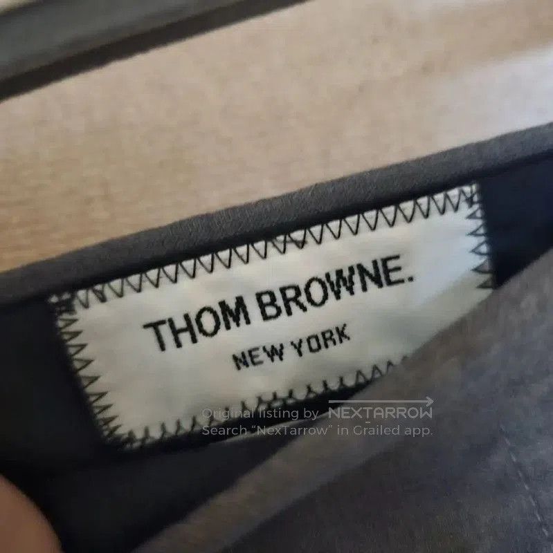 Thom Browne Thom Browne Gray Wool Midi Skirt for Women . Size 23" - 3 Thumbnail